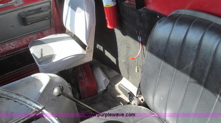 image for item E3779 1984 GMC Brigadier nurse tank truck