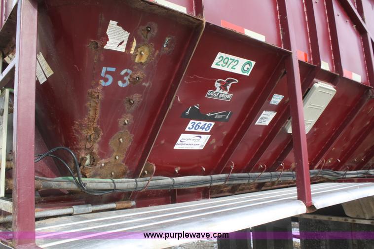 image for item F2830 2002 Trinity spread axle self unloading trailer