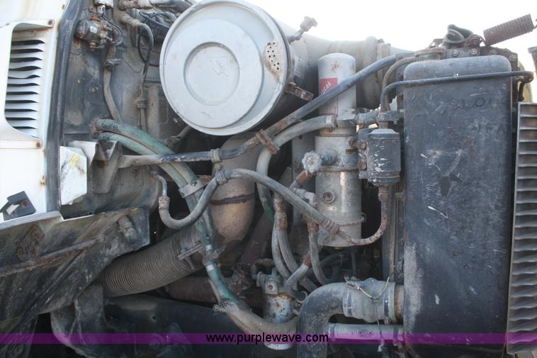 image for item F2987 1986 GMC Brigadier dry fertilizer tender truck