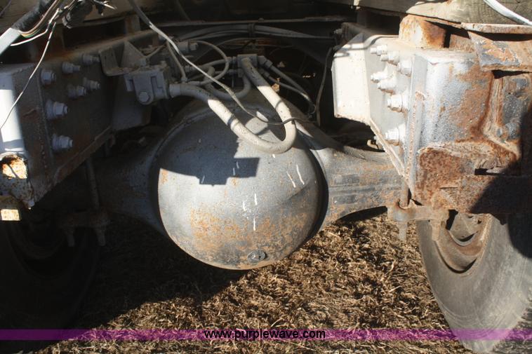 image for item F2987 1986 GMC Brigadier dry fertilizer tender truck