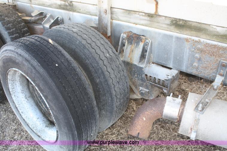 image for item F2987 1986 GMC Brigadier dry fertilizer tender truck