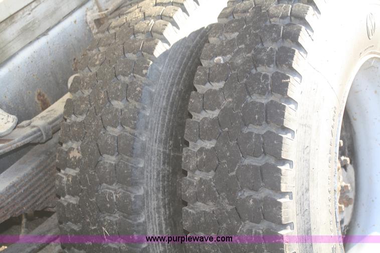 image for item F2987 1986 GMC Brigadier dry fertilizer tender truck