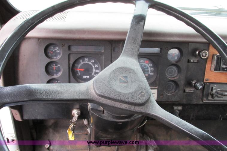 image for item F4714 1988 International 1654 stake bed truck