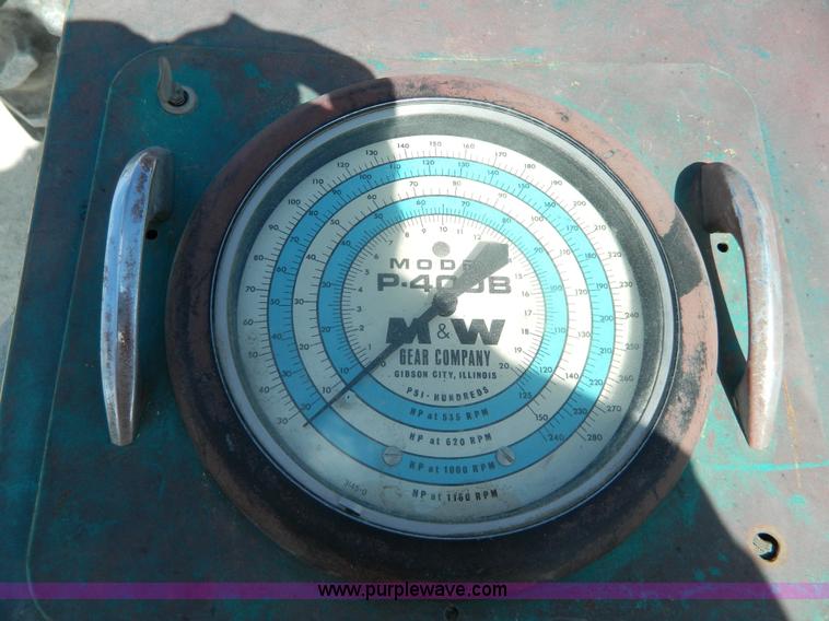 image for item S9231 M&W P-400B dynamometer