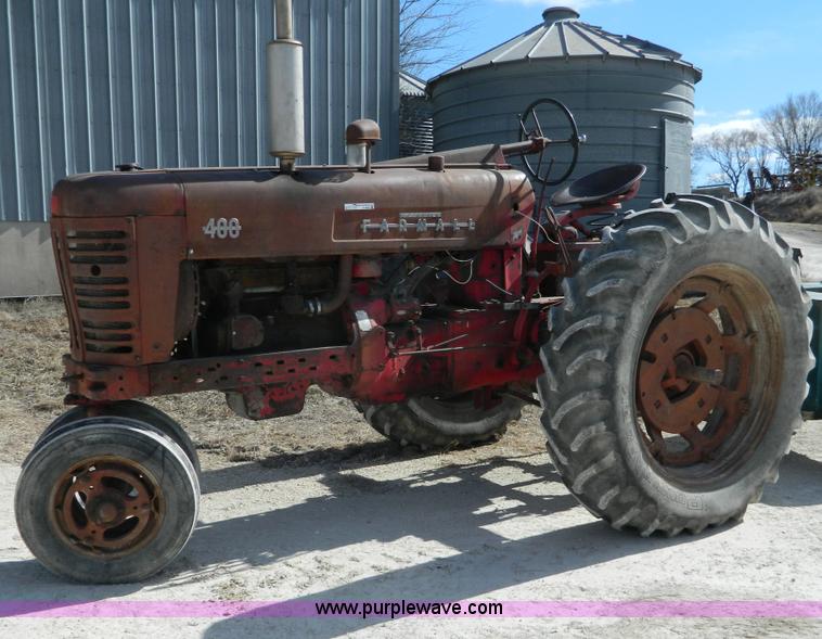 image for item S9232 1955 Farmall 400 row crop tractor