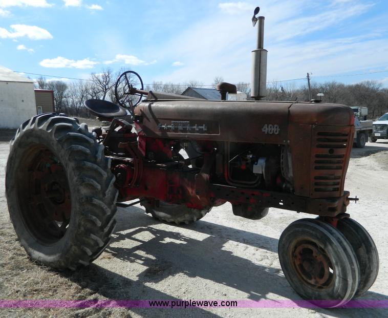 image for item S9232 1955 Farmall 400 row crop tractor