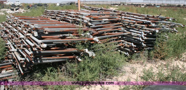 image for item T9019 Approx. 50 1989 Vandenberg Mfg. stanchion fence sections