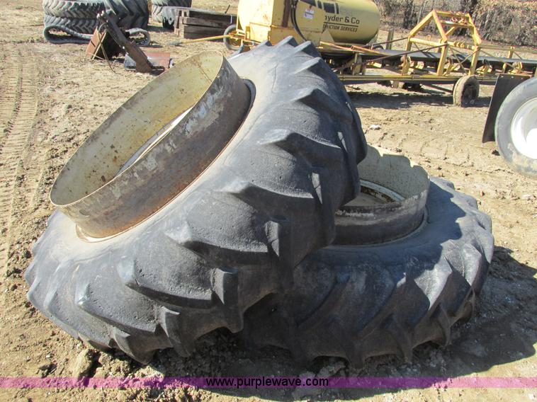 image for item X9875 Used Armstrong 15.4-38 high power lug tires