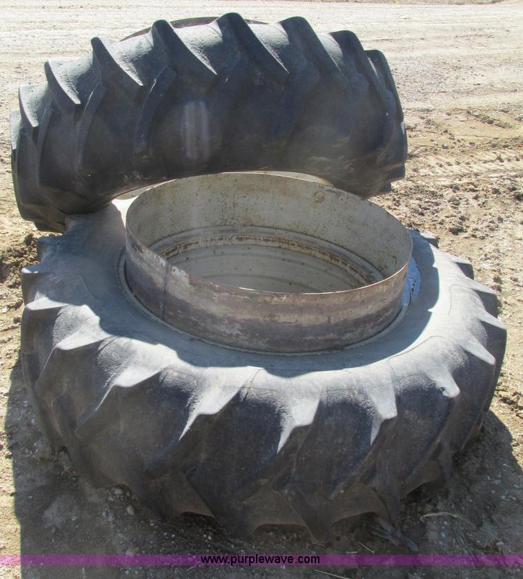 image for item X9875 Used Armstrong 15.4-38 high power lug tires