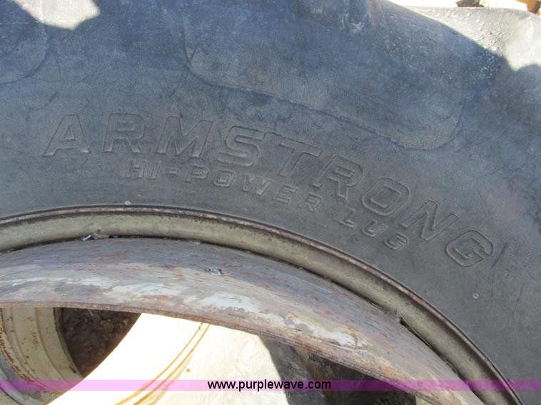 image for item X9875 Used Armstrong 15.4-38 high power lug tires