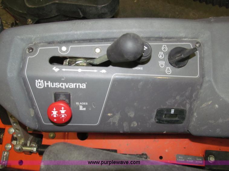 image for item B5351 Husqvarna PZ60 ZTR commercial lawn mower