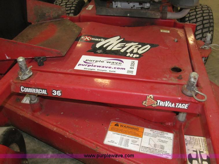 image for item B5354 Exmark Metro HP commercial lawn mower