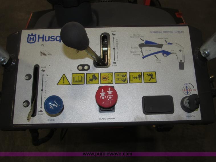 image for item B5357 2008 Husqvarna WH4817 commercial lawn mower