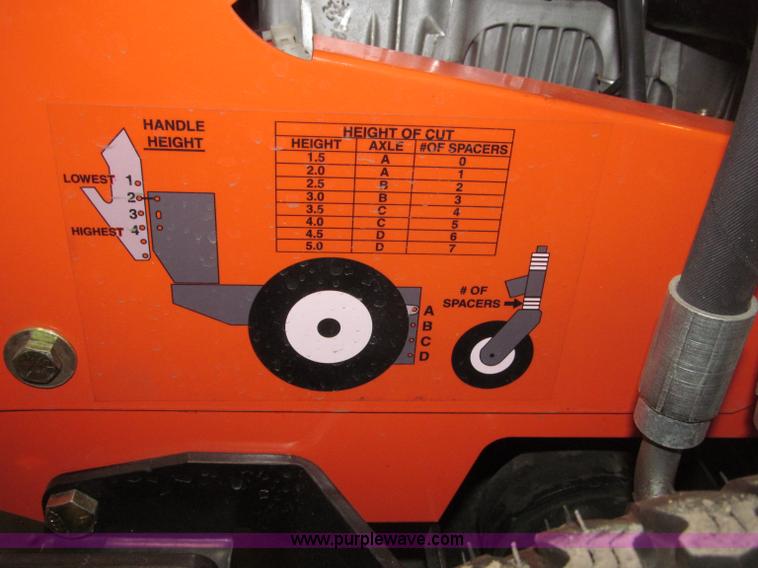 image for item B5357 2008 Husqvarna WH4817 commercial lawn mower