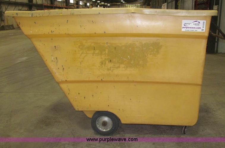 image for item B5359 Portable poly trash cart
