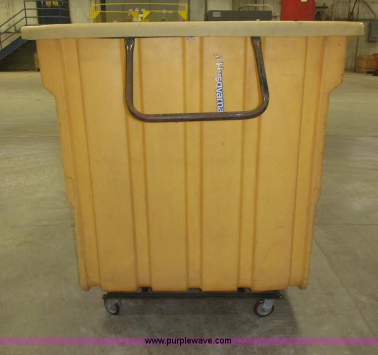 image for item B5359 Portable poly trash cart