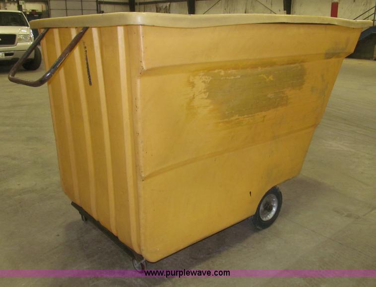 image for item B5359 Portable poly trash cart