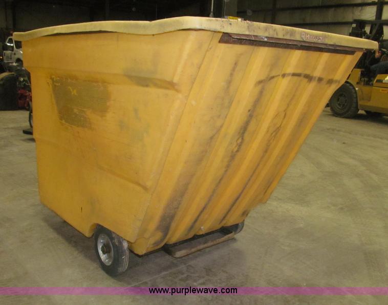 image for item B5359 Portable poly trash cart