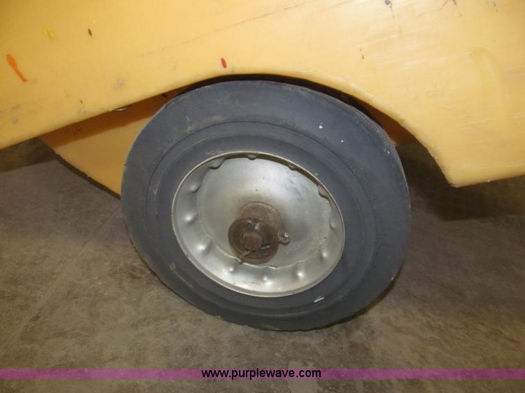 image for item B5359 Portable poly trash cart