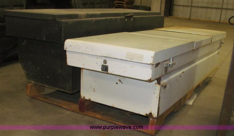 image for item B5363 Two pickup toolboxes and one fuel tank combo