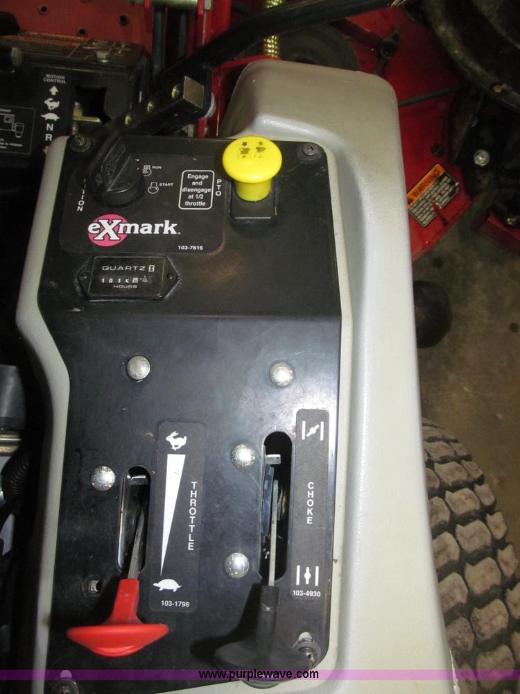 image for item B5372 Exmark Lazer ZXS commercial lawn mower