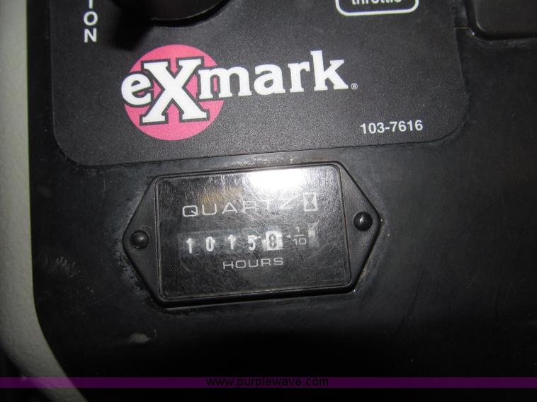 image for item B5372 Exmark Lazer ZXS commercial lawn mower