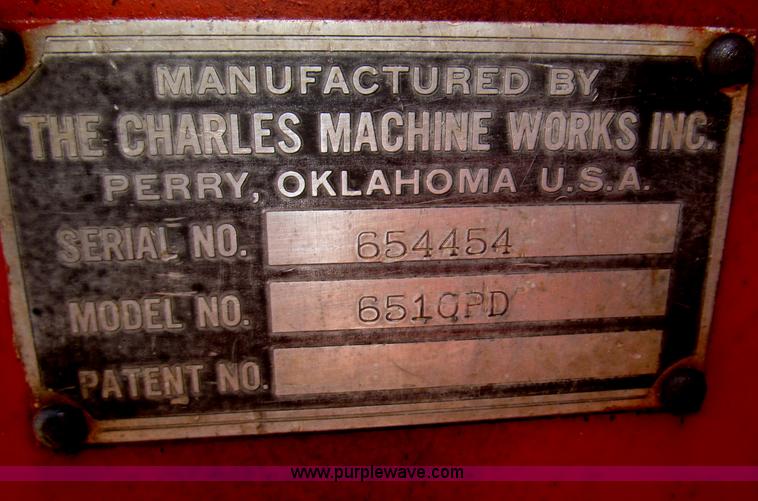 image for item B5373 Ditch Witch 6510 RO trencher