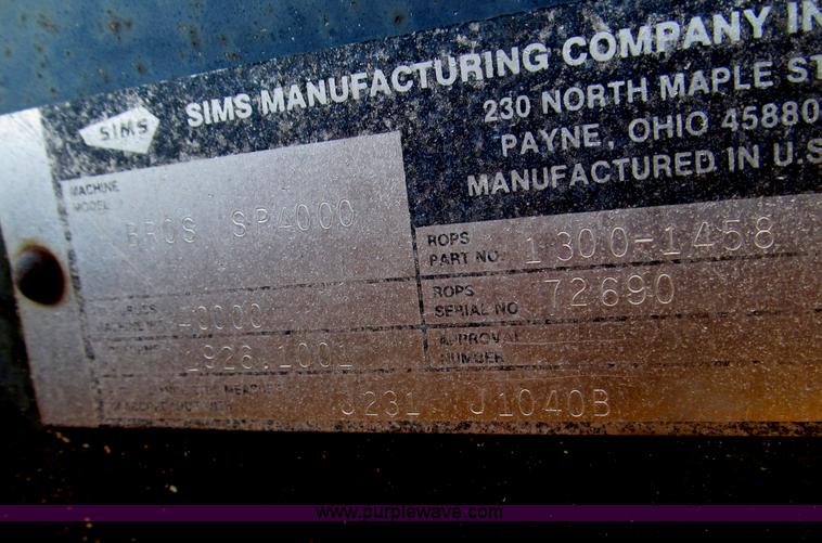 image for item B5376 1986 Bros SP pneumatic roller