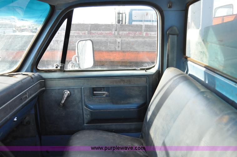 image for item C3323 1982 Chevrolet C30 Custom Deluxe utility bed truck