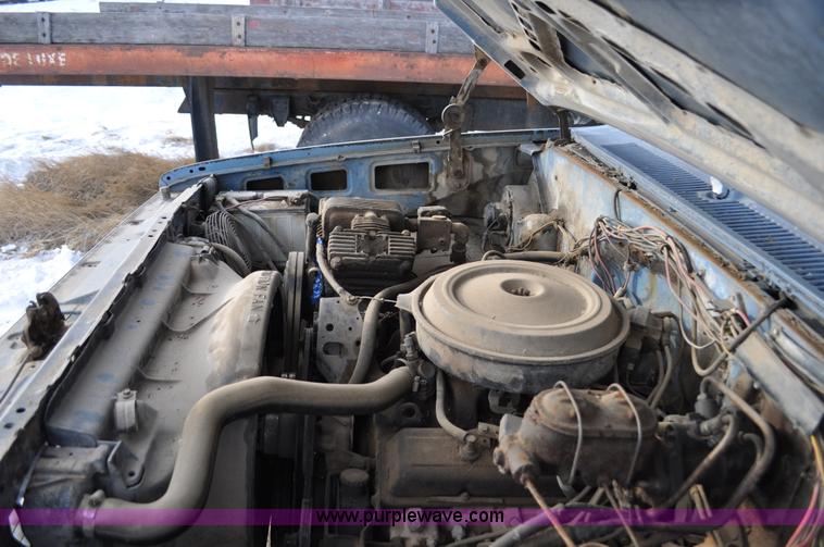 image for item C3323 1982 Chevrolet C30 Custom Deluxe utility bed truck