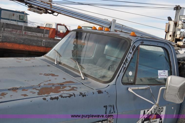 image for item C3323 1982 Chevrolet C30 Custom Deluxe utility bed truck