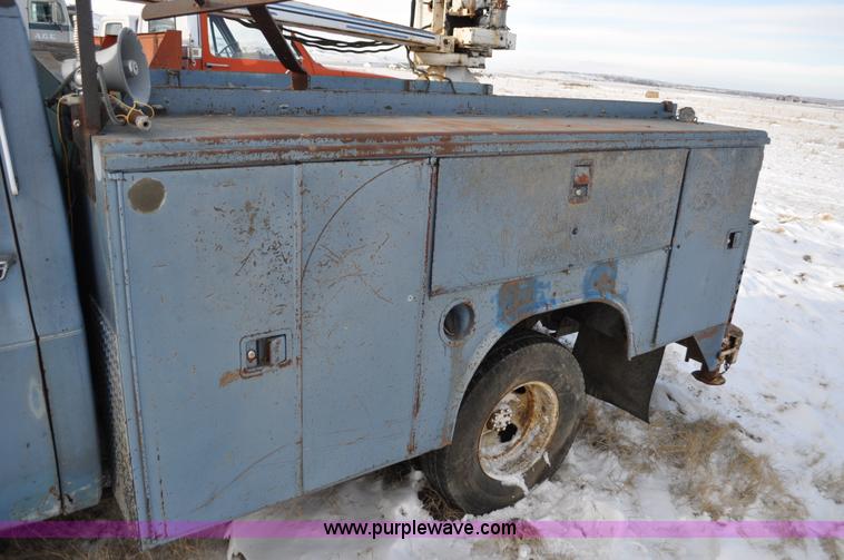 image for item C3323 1982 Chevrolet C30 Custom Deluxe utility bed truck