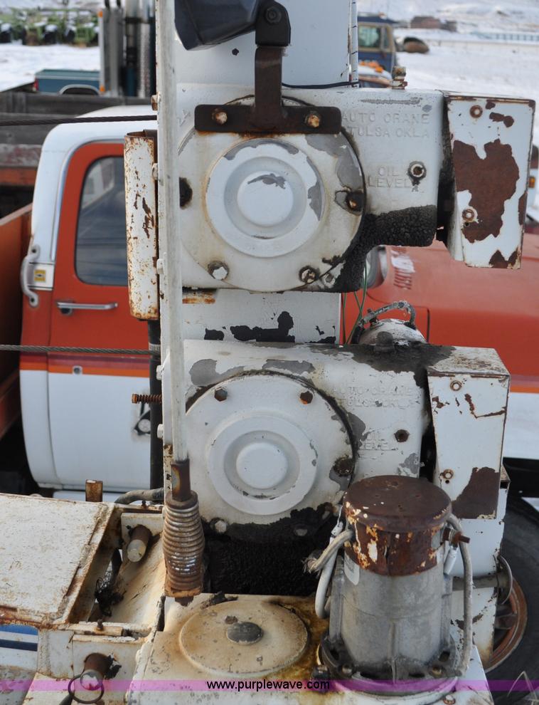 image for item C3323 1982 Chevrolet C30 Custom Deluxe utility bed truck