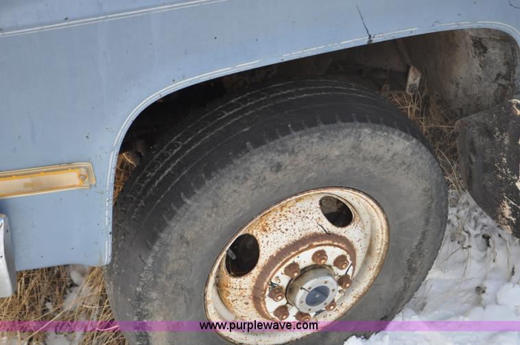 image for item C3323 1982 Chevrolet C30 Custom Deluxe utility bed truck