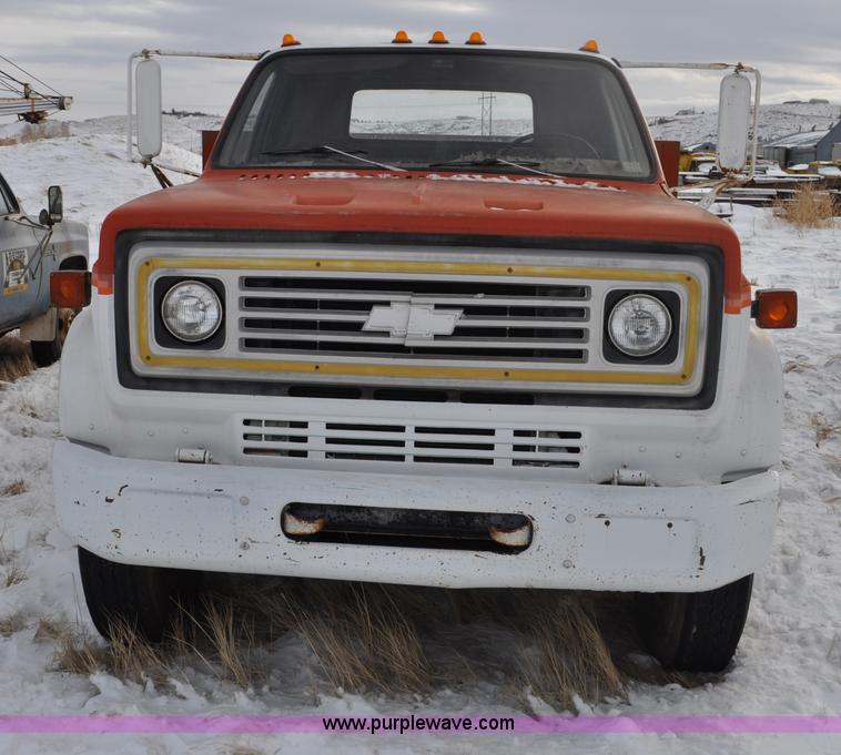 image for item C3324 1979 Chevrolet Scottsdale C70 flatbed truck