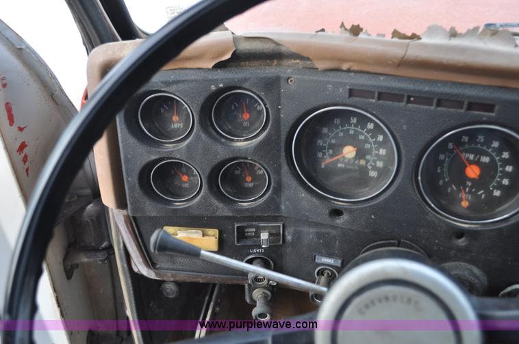 image for item C3324 1979 Chevrolet Scottsdale C70 flatbed truck