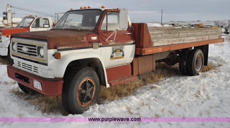 image for item C3325 1979 Chevrolet C65 Custom Deluxe flatbed truck