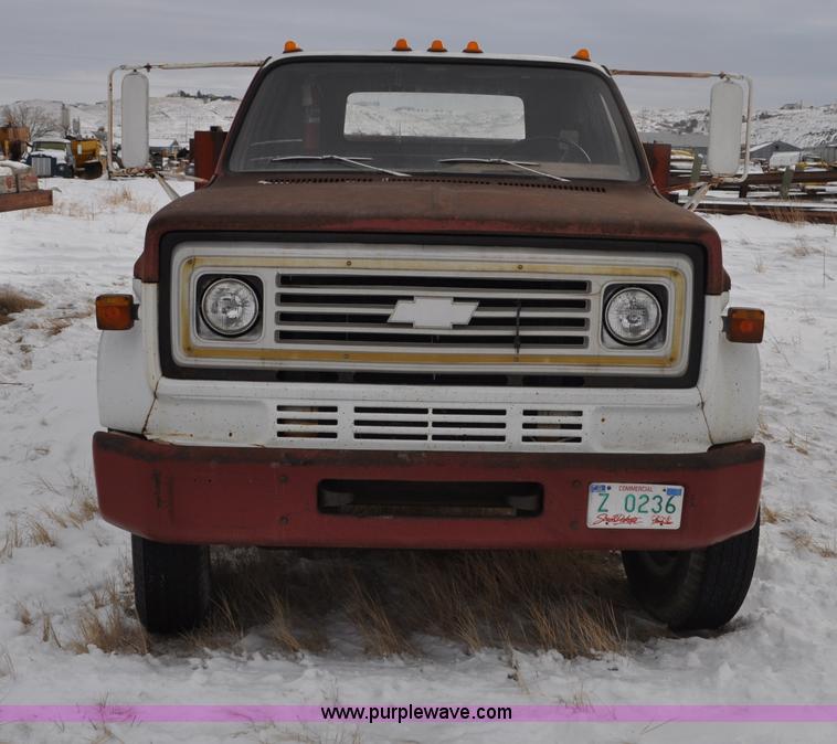 image for item C3325 1979 Chevrolet C65 Custom Deluxe flatbed truck