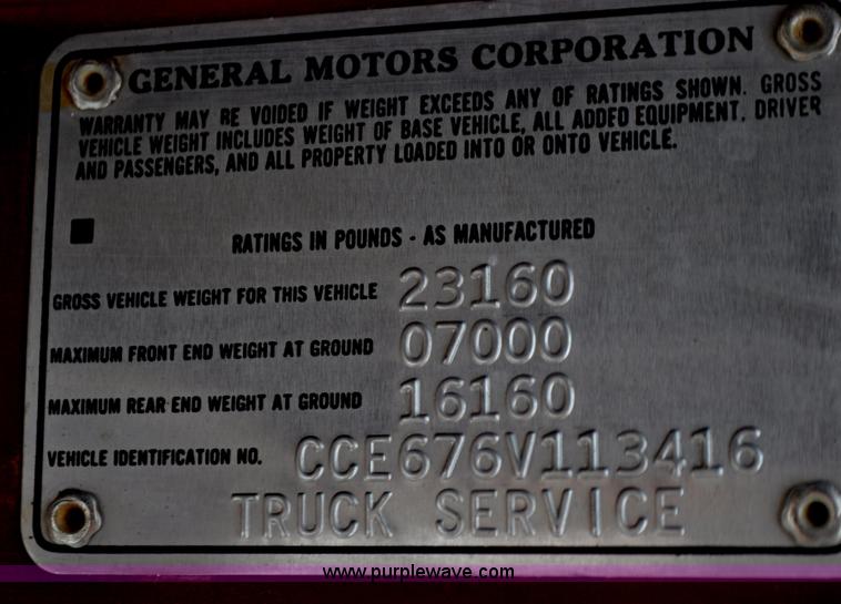 image for item C3325 1979 Chevrolet C65 Custom Deluxe flatbed truck