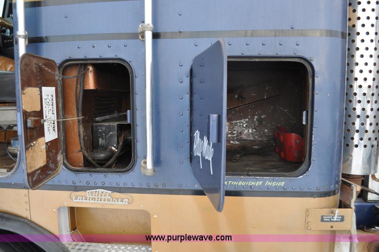 image for item C3327 1977 White Freightliner semi truck