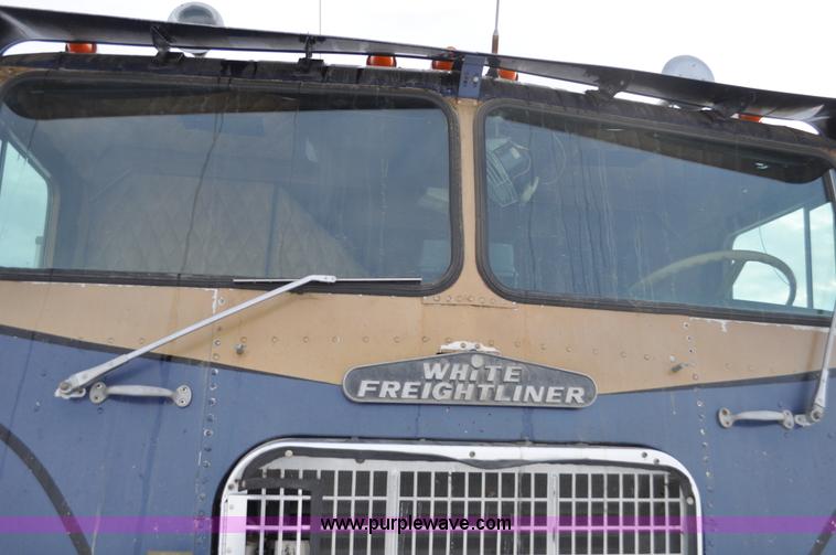 image for item C3327 1977 White Freightliner semi truck