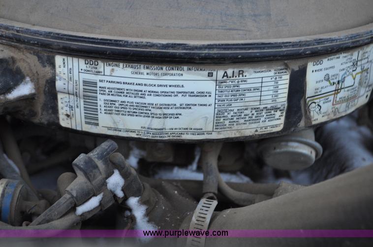 image for item C3329 1983 Chevrolet Scottsdale C20 pickup truck