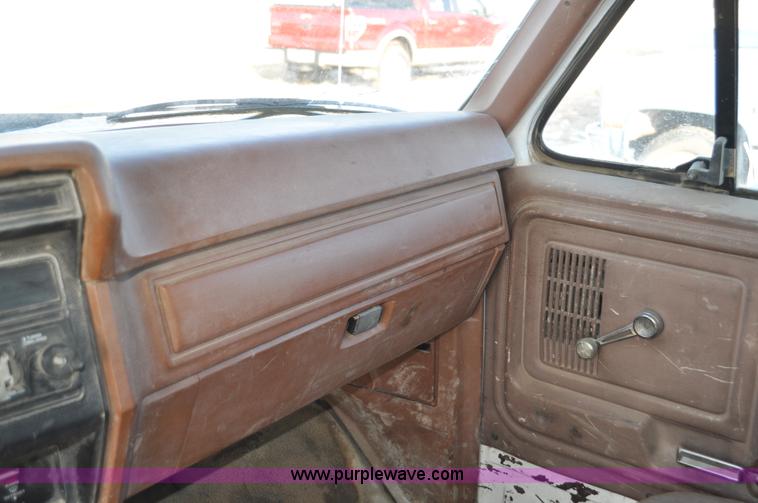 image for item C3330 1982 Ford F250 utility bed truck