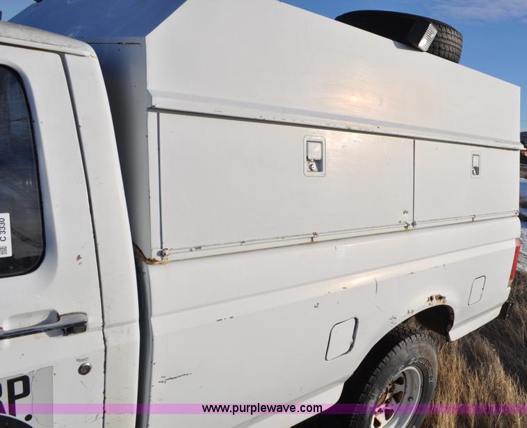 image for item C3330 1982 Ford F250 utility bed truck