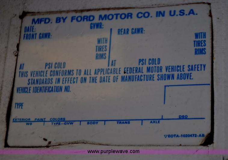 image for item C3330 1982 Ford F250 utility bed truck