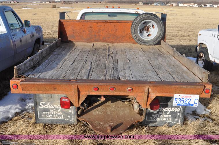 image for item C3331 1973 Chevrolet C30 Custom Deluxe flatbed truck