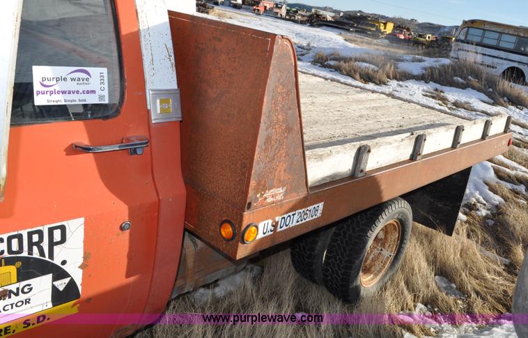image for item C3331 1973 Chevrolet C30 Custom Deluxe flatbed truck