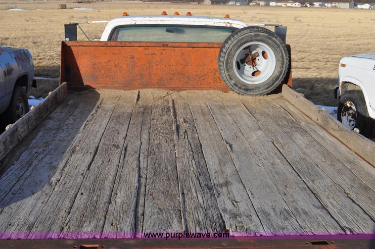 image for item C3331 1973 Chevrolet C30 Custom Deluxe flatbed truck