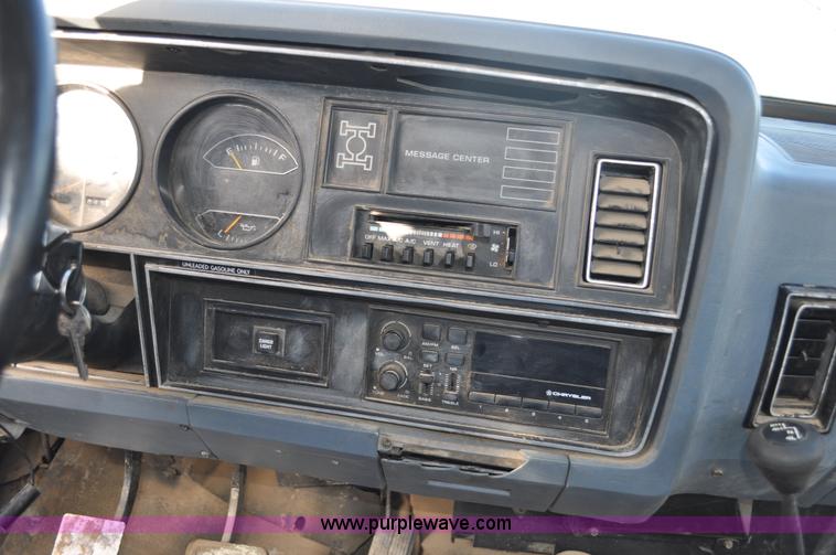 image for item C3332 1989 Dodge W250 pickup truck