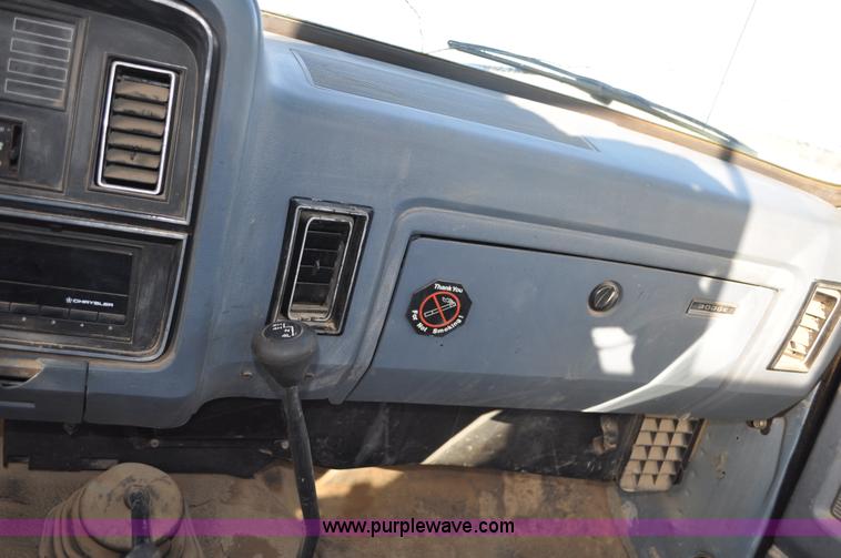 image for item C3332 1989 Dodge W250 pickup truck